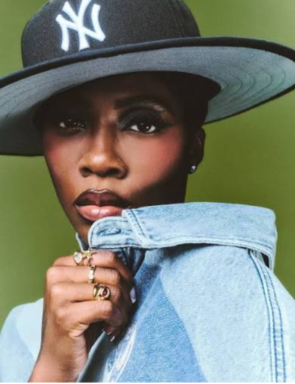 A dramatic Photo of Tiwa Savage